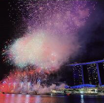 New Years in Singapore are a different kind of beautiful!